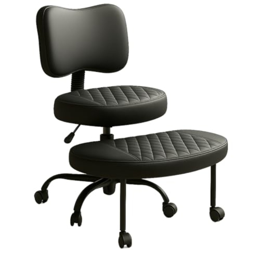 Ergonomic Office Chair - Cross Legged Office Chair Meditation ADHD