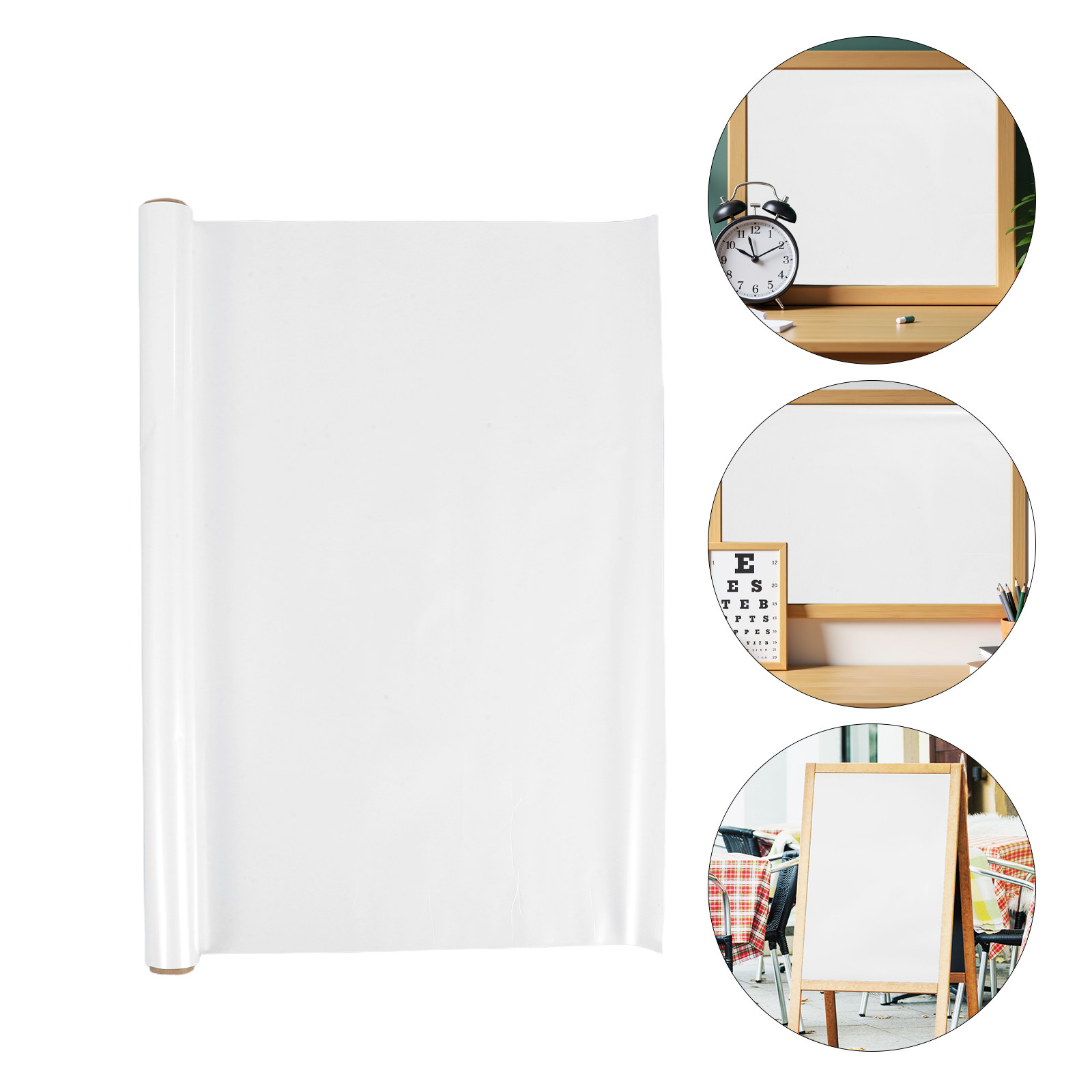 Home Office 2M X 2M - 2 Roll Reusable Whiteboard Roll 45Cm