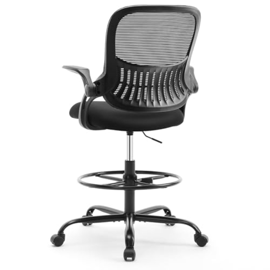 Ergonomic Office Chair - Tall Drafting Desk Chair - Ergonomic