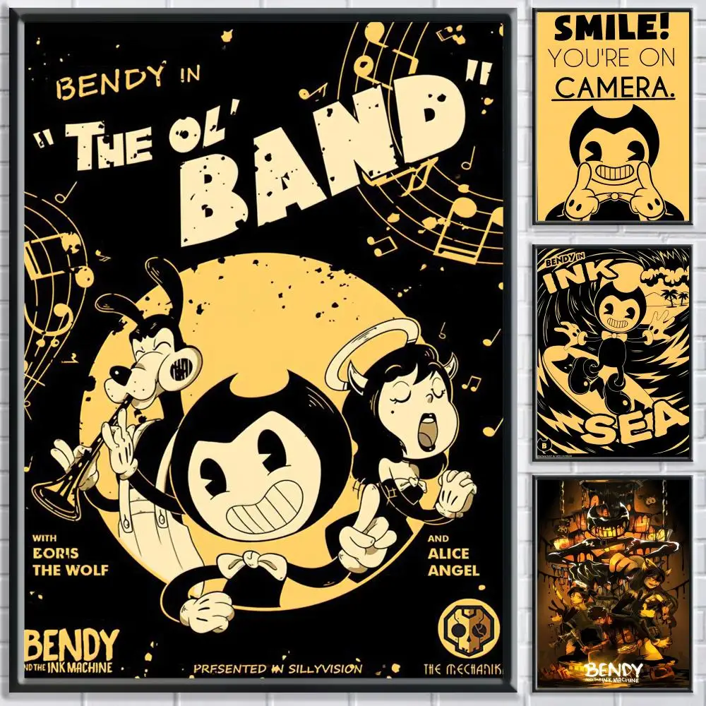 Home Office Gear - Bendy and the Ink Machine Poster