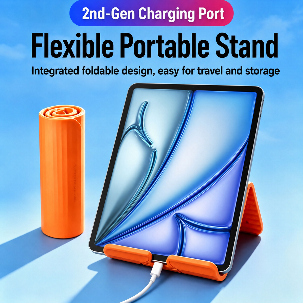 Home Office Call Center - Flexible Foldable Silicone Phone Holder Portable