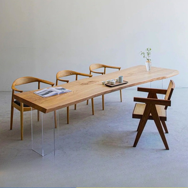 Nordic Solid Wood Acrylic Floa - مراجعة Free Home Office وسعره