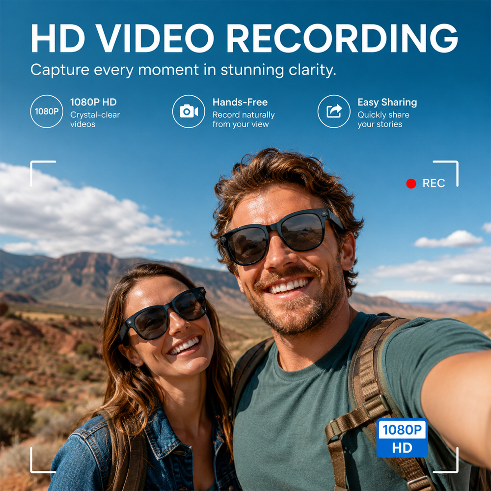 Smart Photochromic Glasses Blu - مراجعة Home Office Headset وسعره