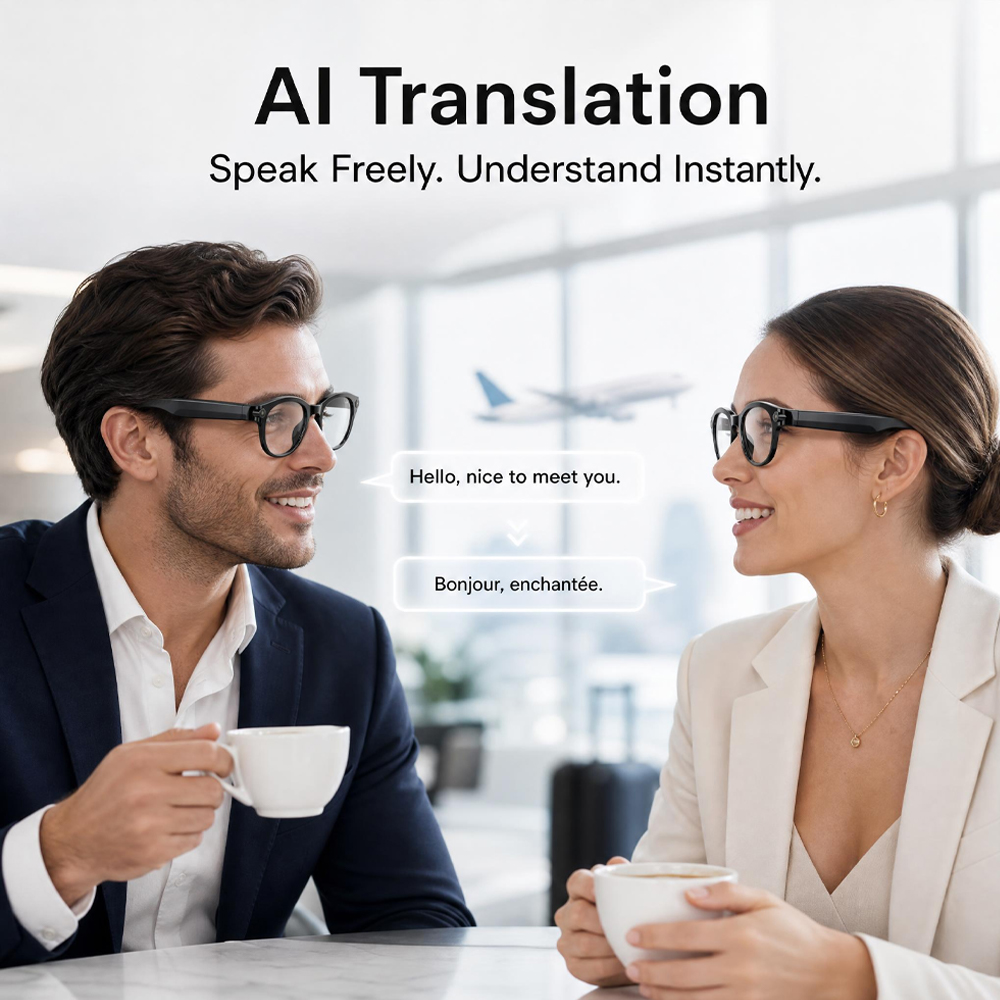 Smart Photochromic Glasses Blu - مراجعة Home Office Headset وسعره