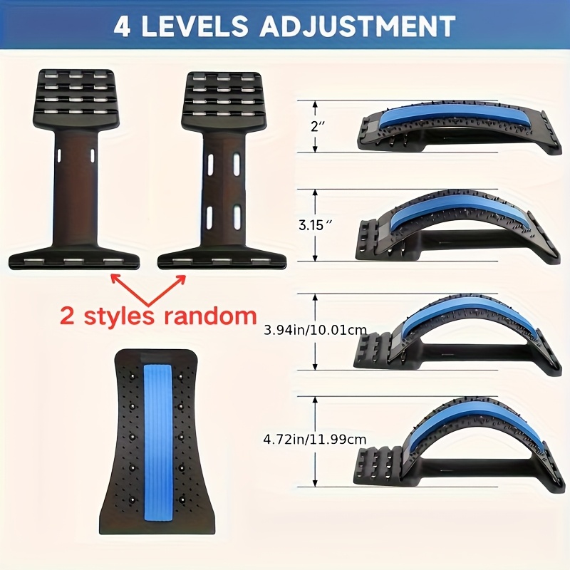 3-Level Back Stretcher Posture - مراجعة Home Office Gear وسعره