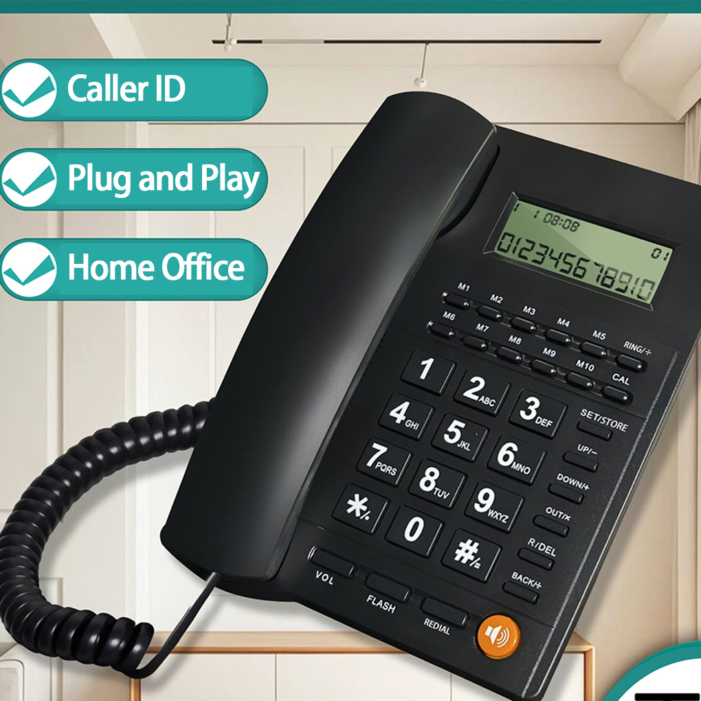 New Landline Telephone Desktop - مراجعة Home Office Call Center وسعره