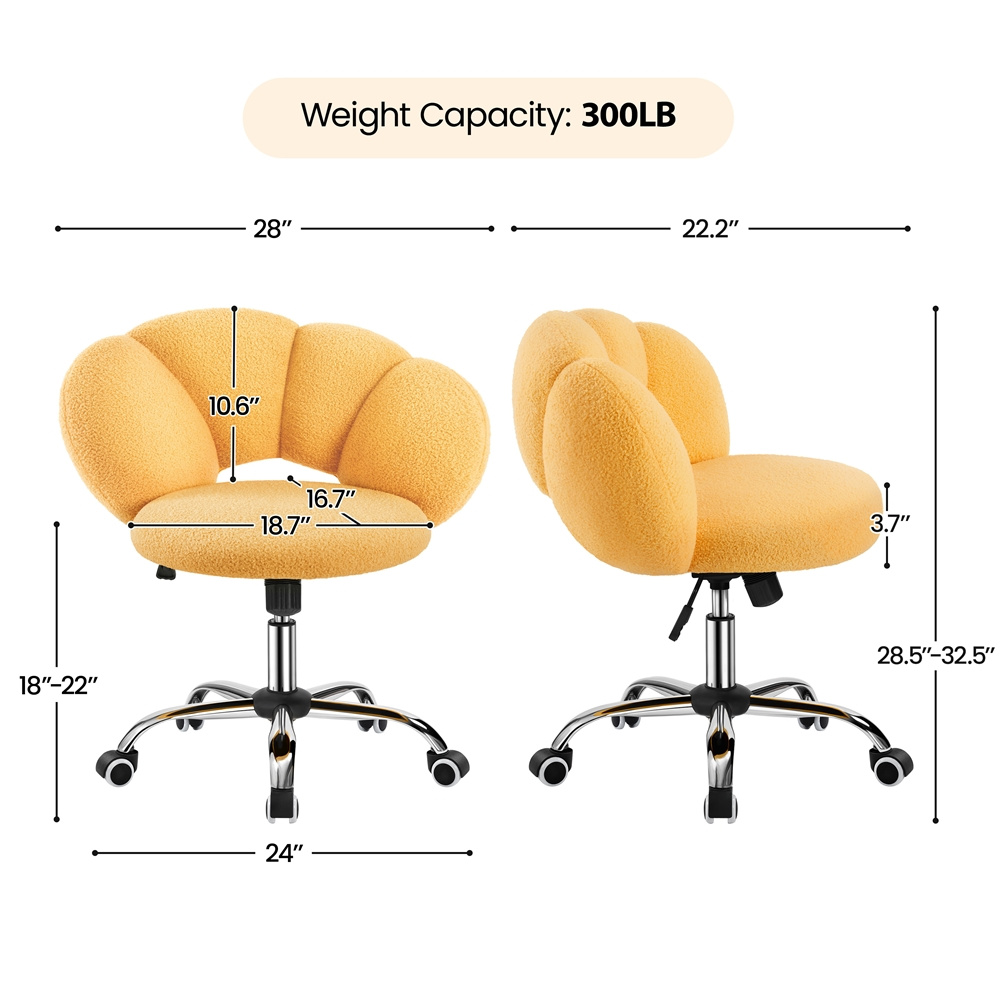 Cloud-Shaped Upholstered Vanit - مراجعة Free Home Office وسعره