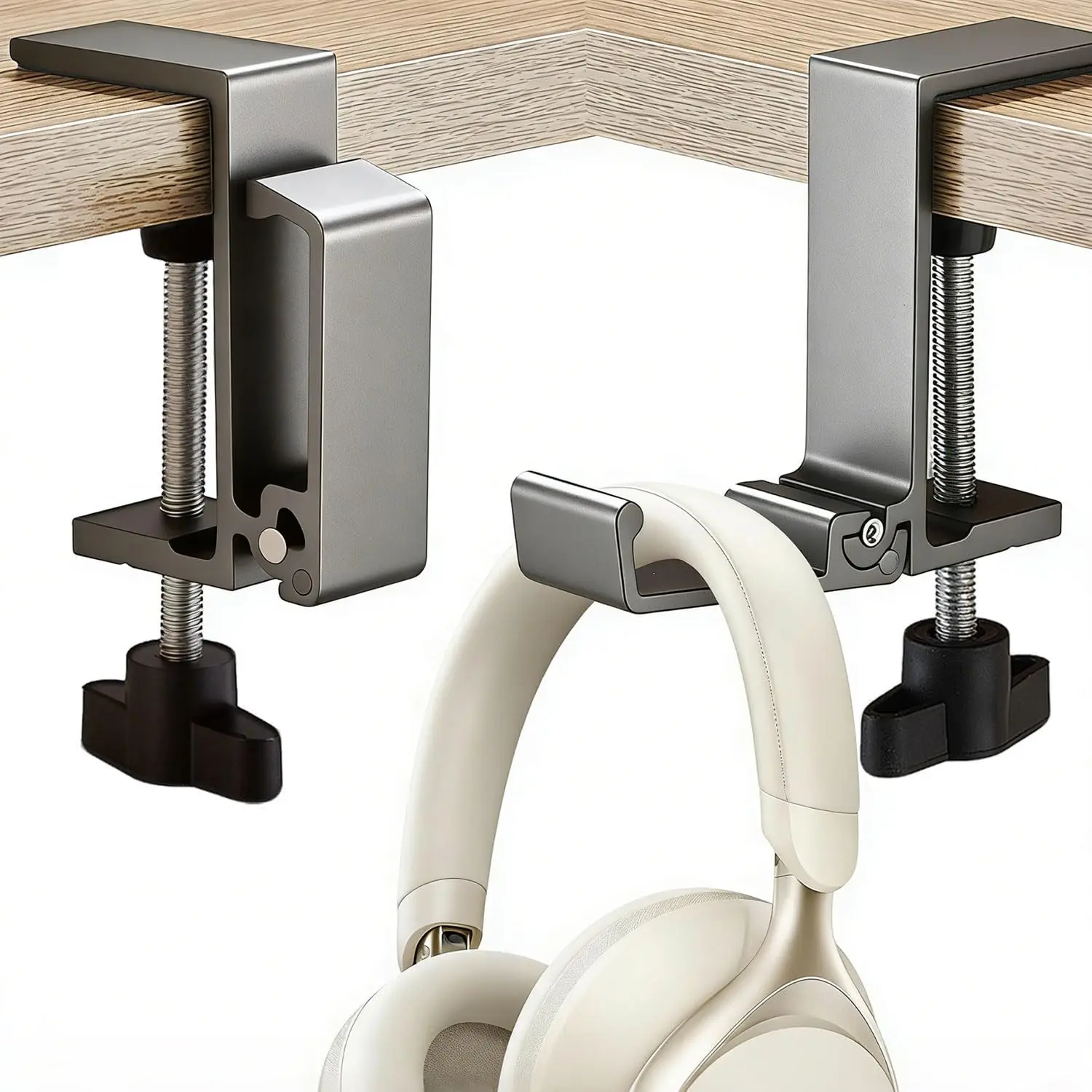 Adjustable Desk Edge Hook Gami - مراجعة Home Office Headset وسعره