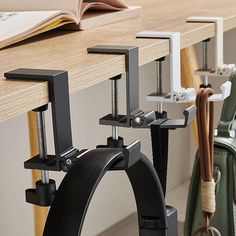 Adjustable Desk Edge Hook Gami - مراجعة Home Office Headset وسعره