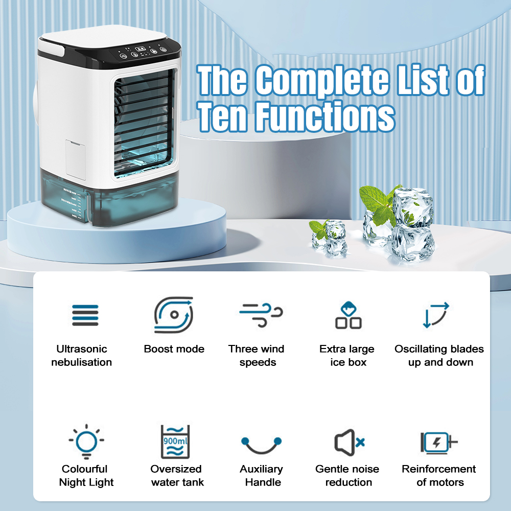 Portable Mini Air Conditioner  - مراجعة Home Office Jobs وسعره