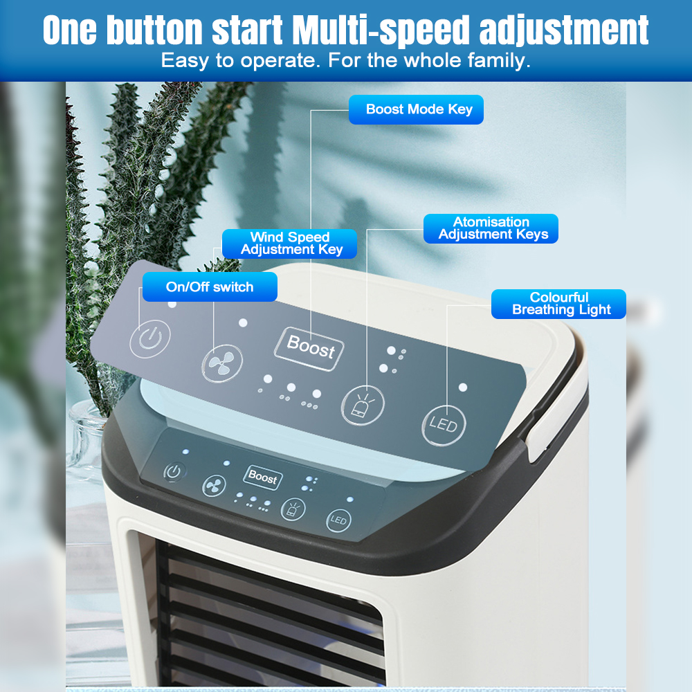 Portable Mini Air Conditioner  - مراجعة Home Office Jobs وسعره
