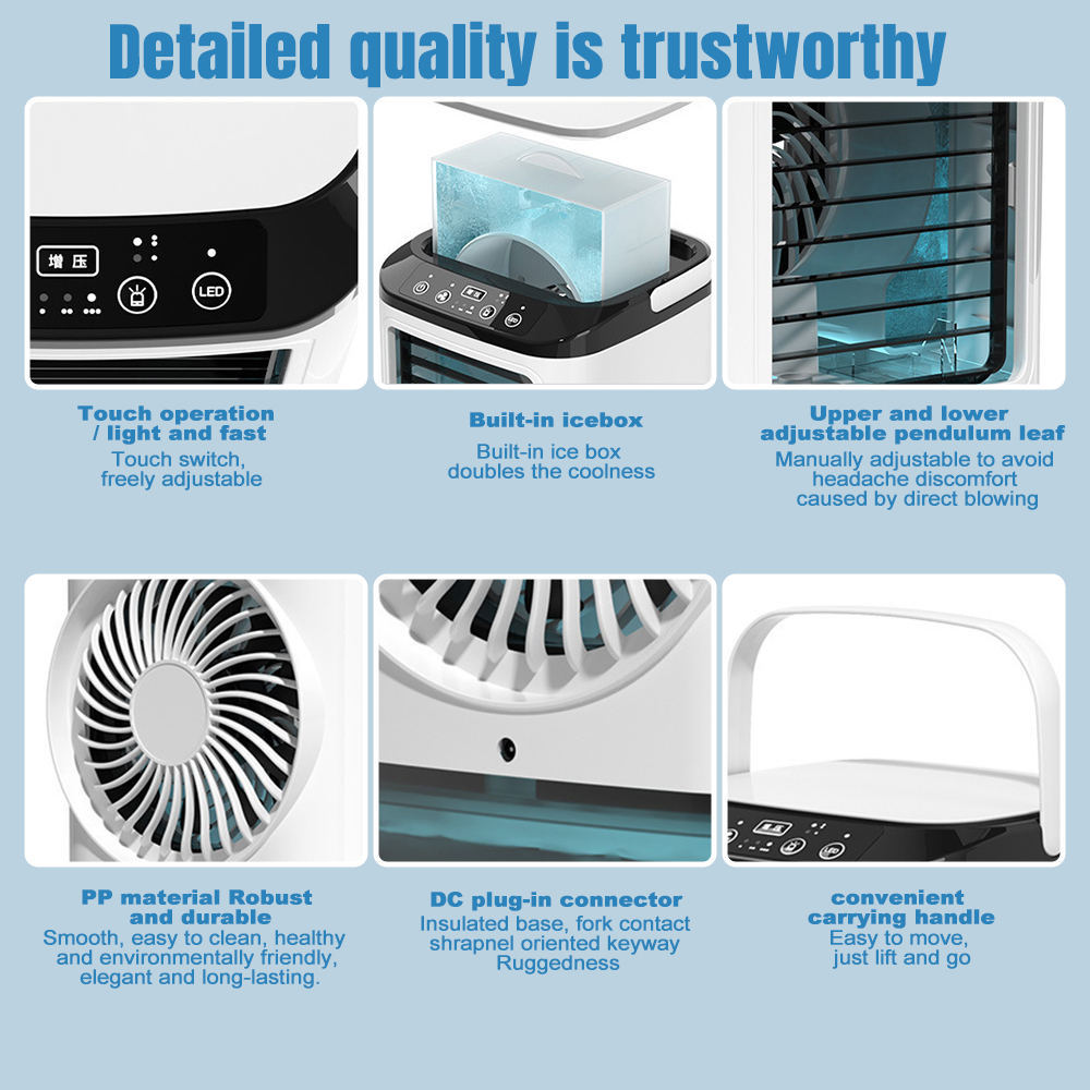 Portable Mini Air Conditioner  - مراجعة Home Office Jobs وسعره