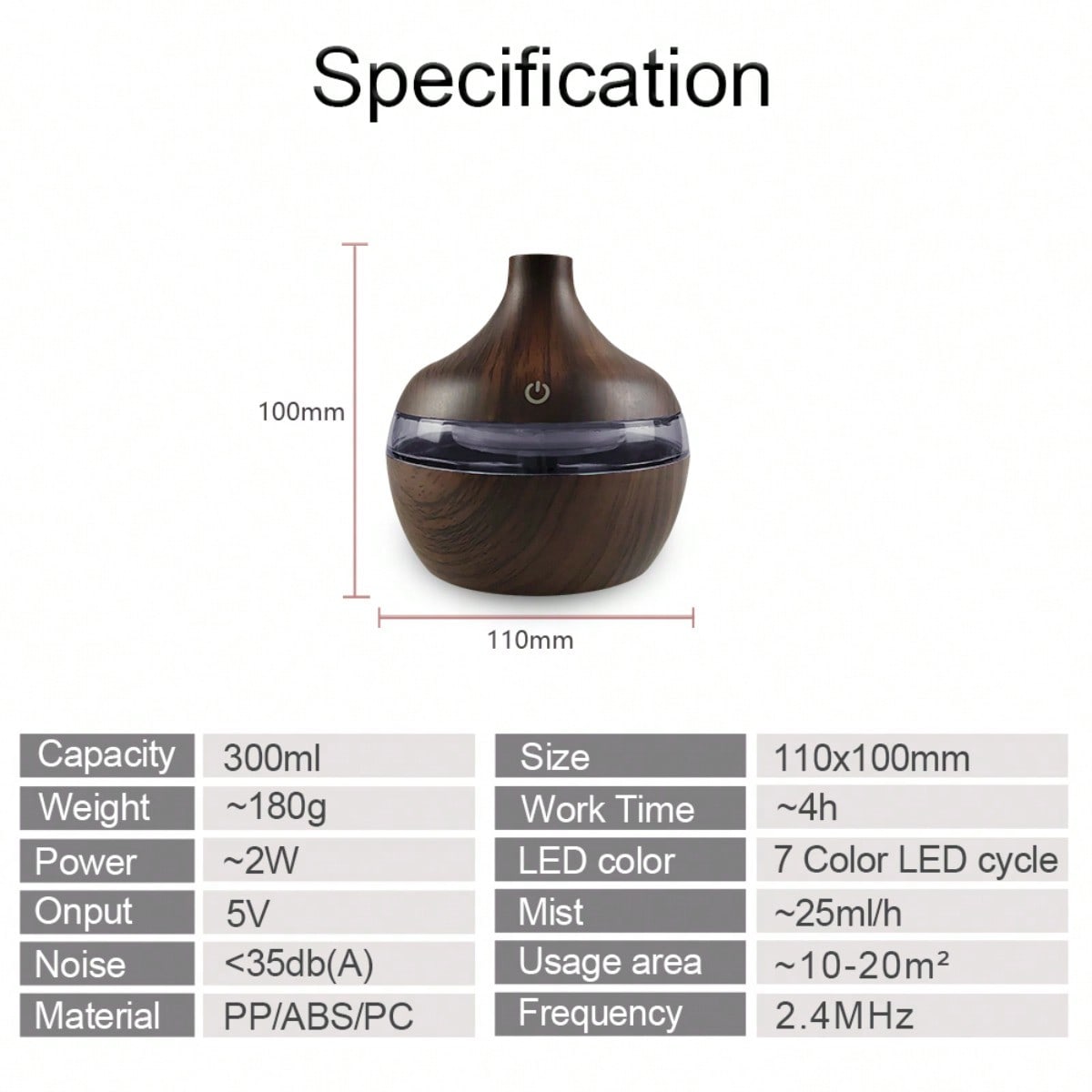 2-In-1 Wood Air Humidifier & A - مراجعة Home Office Gear وسعره