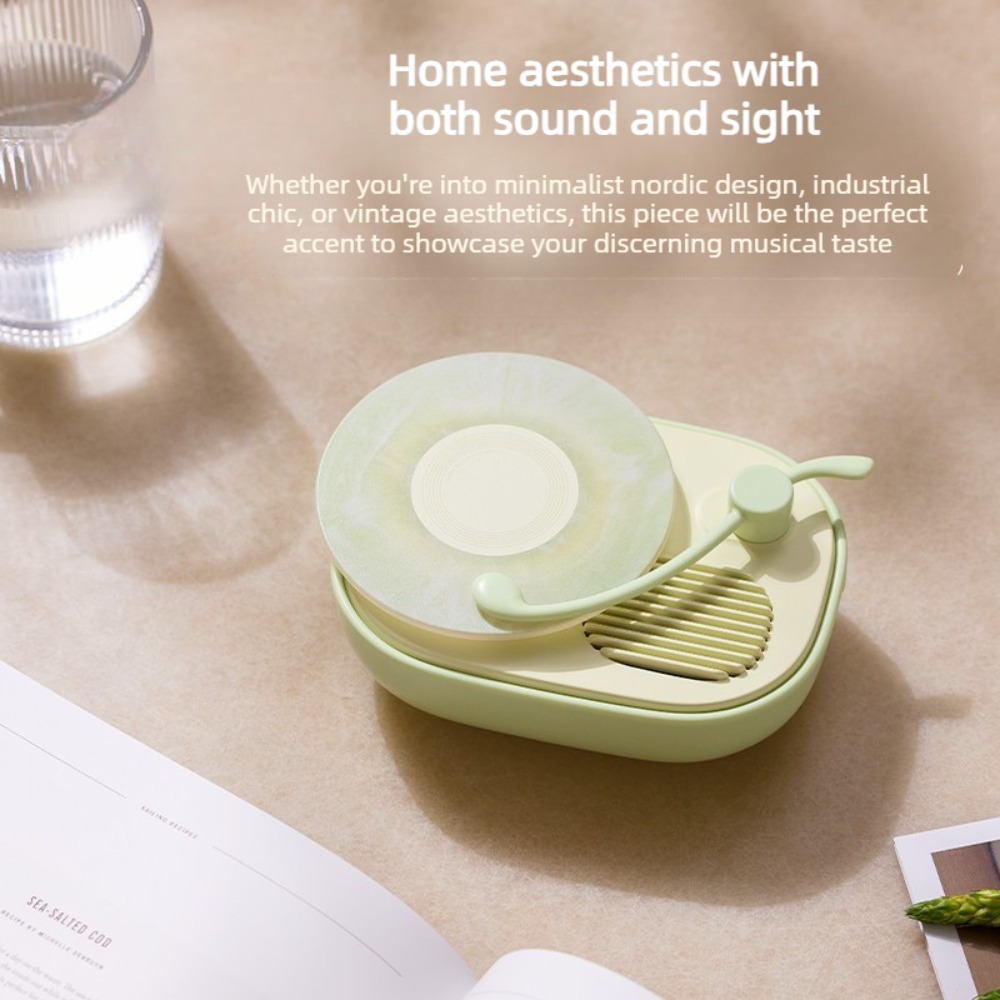 Retro Record Player Bluetooth  - مراجعة Home Office Of Amazon وسعره