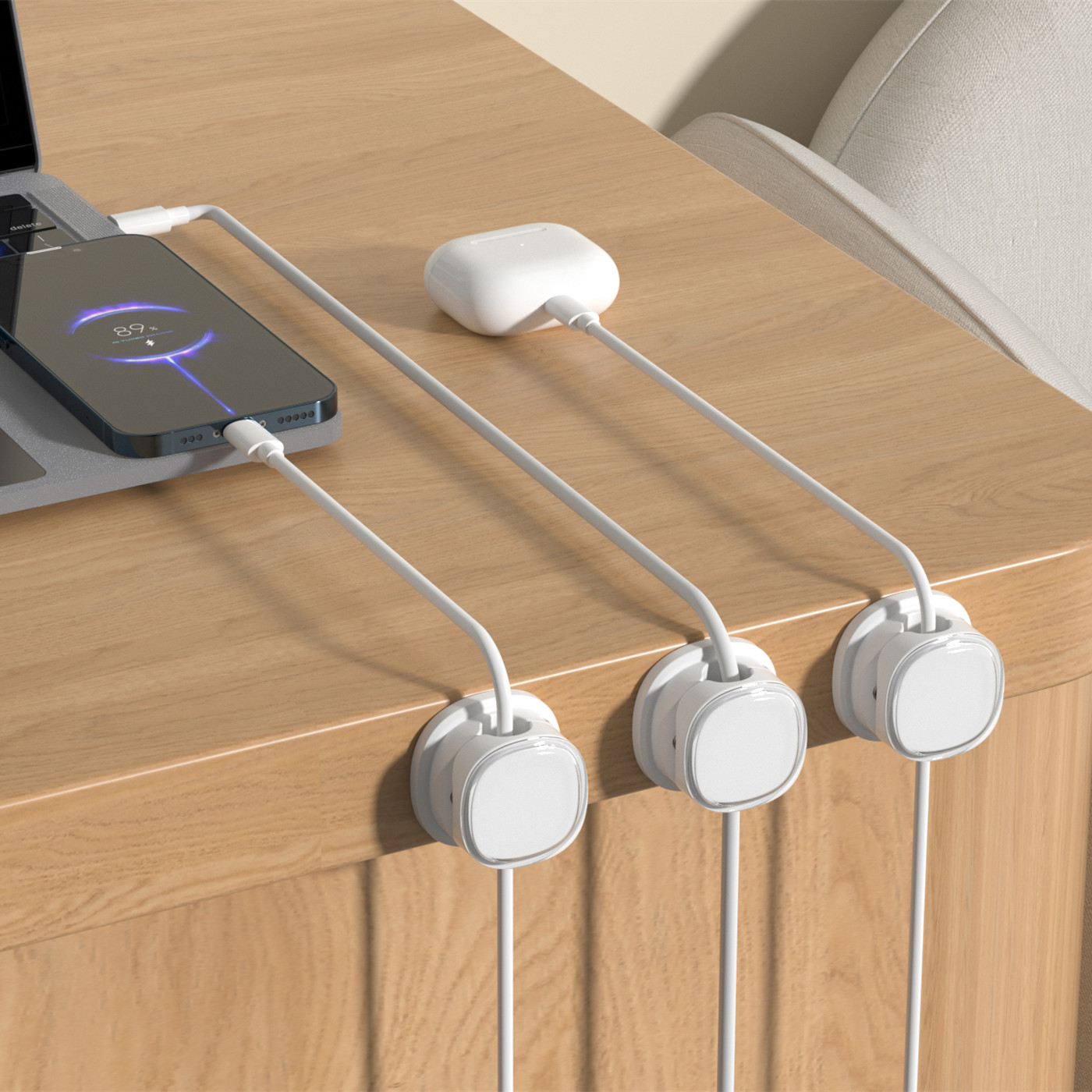 3/6/8/12PCS Magnetic Cable Cli - مراجعة Home Office Call Center وسعره