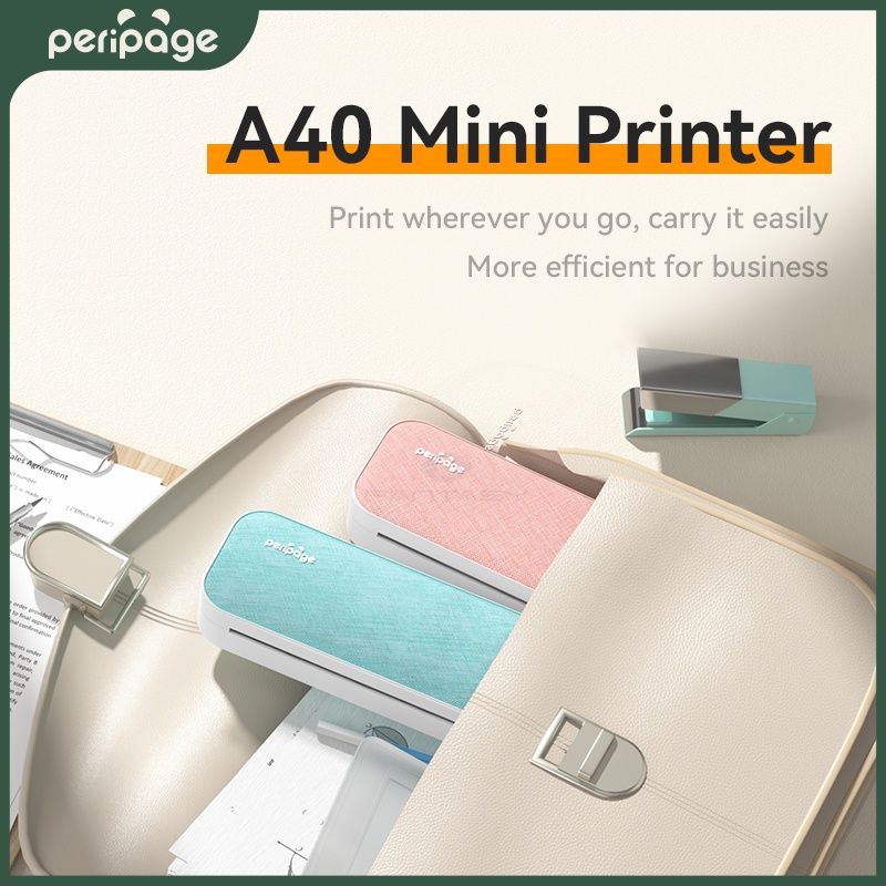 Peripage Portable A4 Printer T - مراجعة Laser Printer Home وسعره