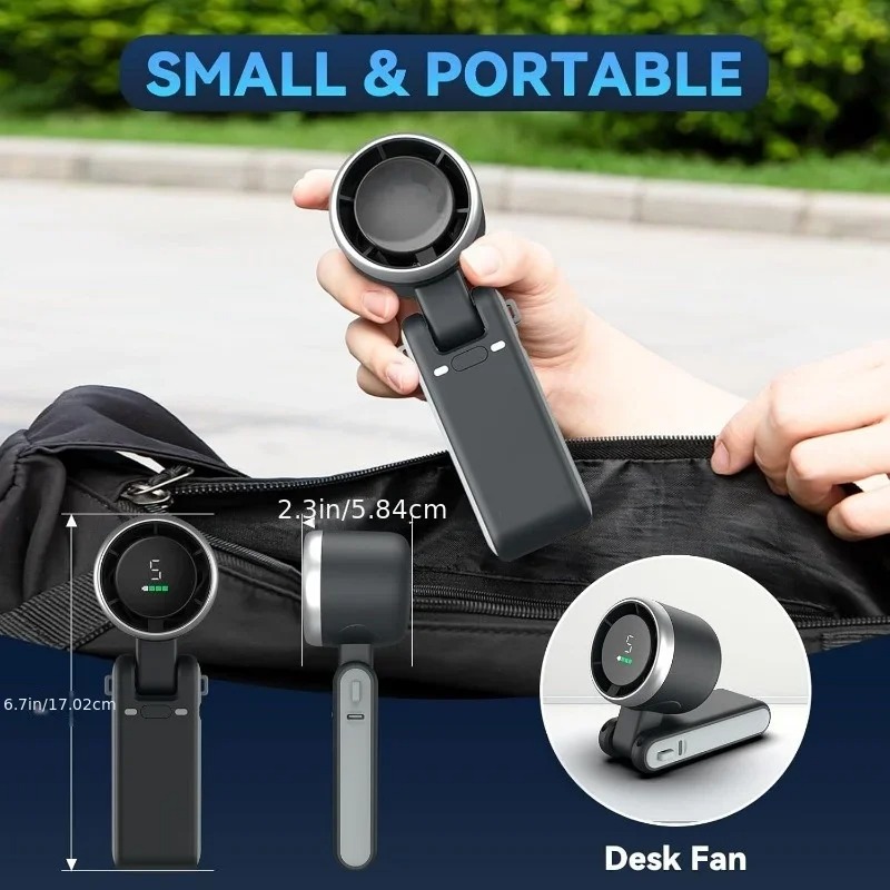 Handheld Fan 3-in-1 ,5-speedFo - مراجعة Home Office Jobs وسعره