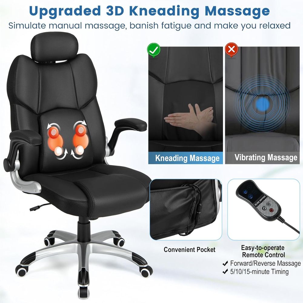 Ergonomic Massage Office Chair - مراجعة Ergonomic Office Chair وسعره