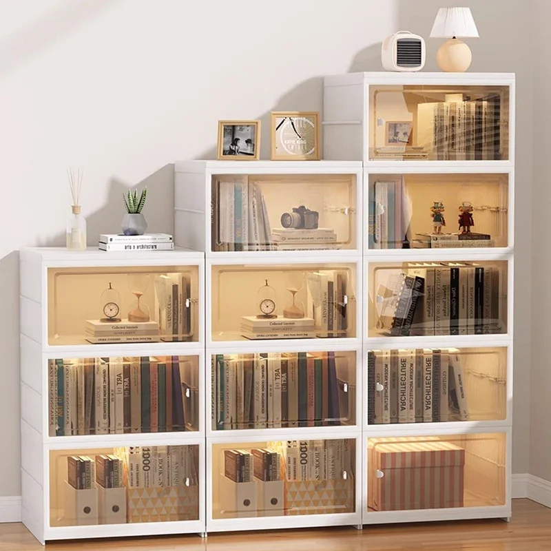 Postmodern White Bookcase Book - مراجعة Home Office With Library وسعره