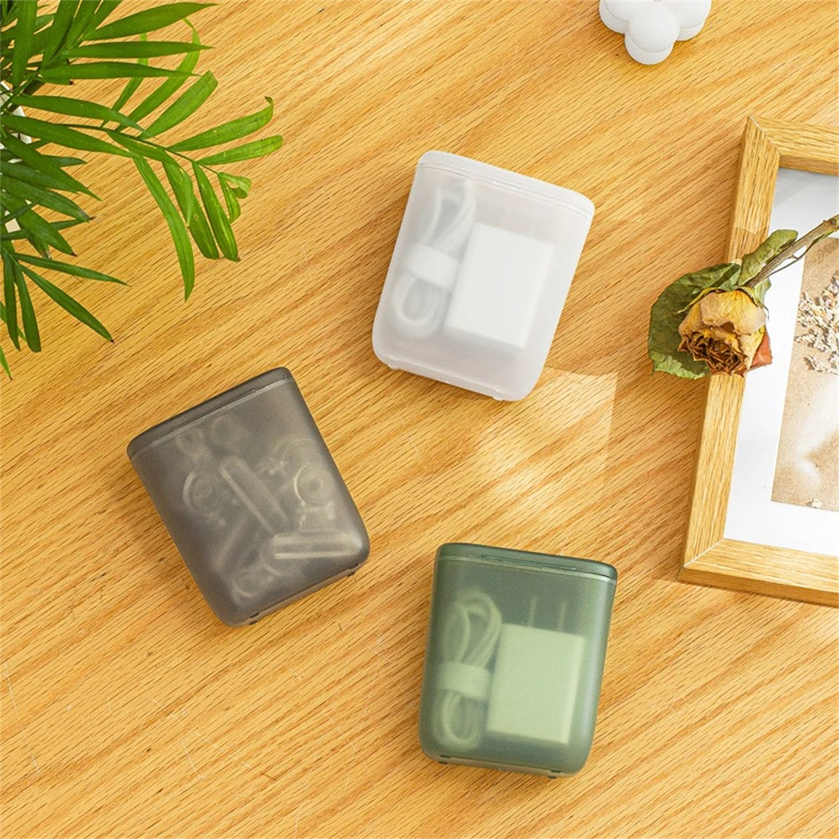 Desktop Data Cable Storage Box - مراجعة Home Office Call Center وسعره