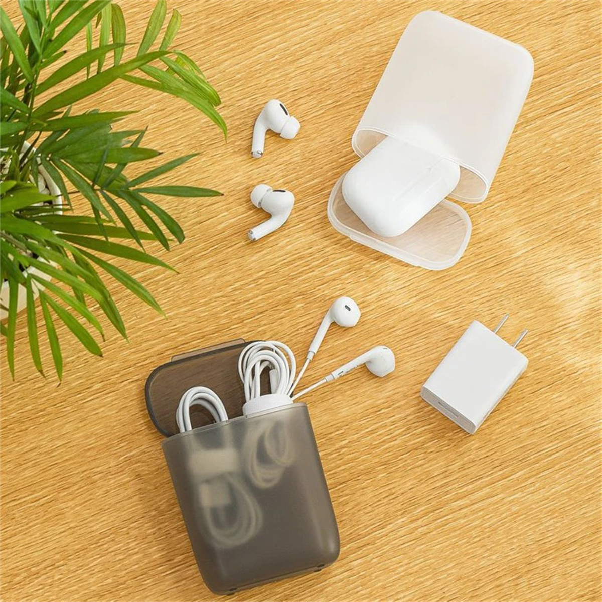 Desktop Data Cable Storage Box - مراجعة Home Office Call Center وسعره