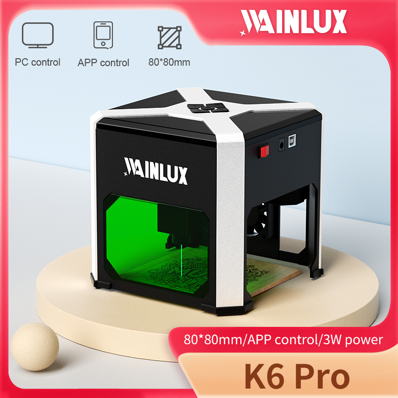 Wainlux Laser Engraver K6 Mark - مراجعة Laser Printer Home وسعره