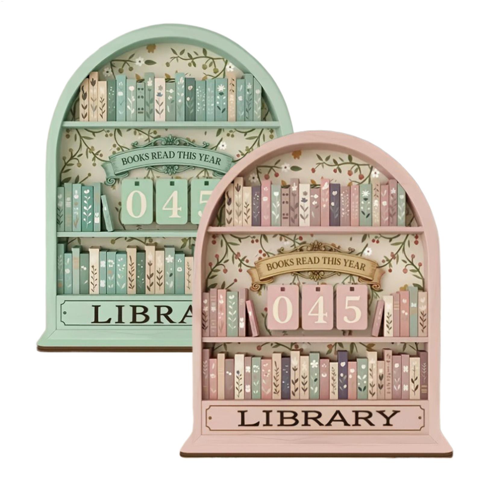 Vintage Wooden Book Counter Tr - مراجعة Home Office Jobs وسعره