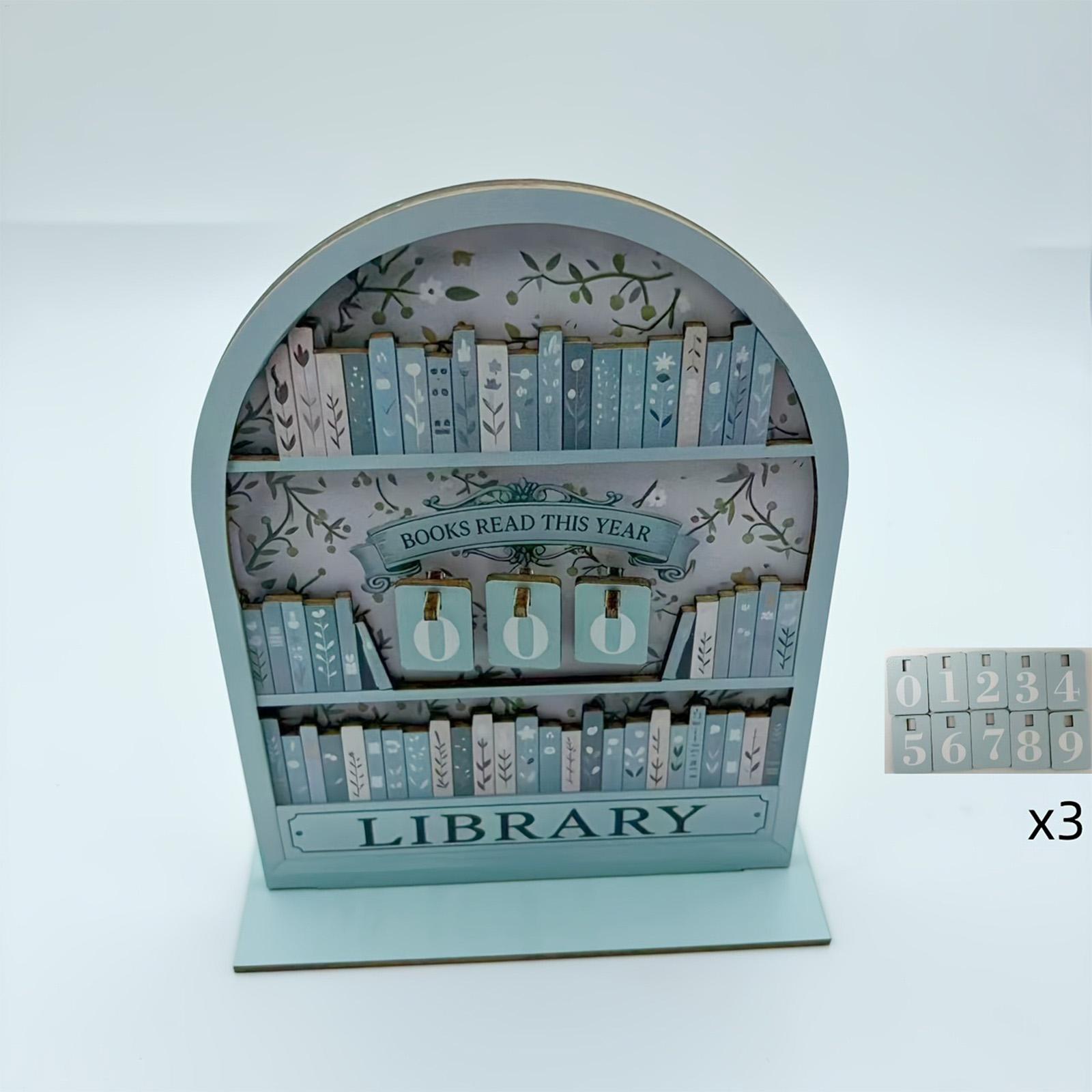 Vintage Wooden Book Counter Tr - مراجعة Home Office Jobs وسعره