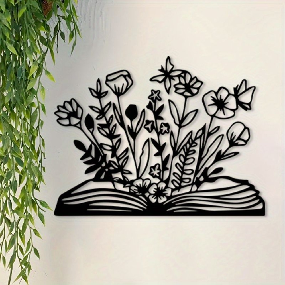 HL Metal Wall Art Reading Them - مراجعة Home Office With Library وسعره