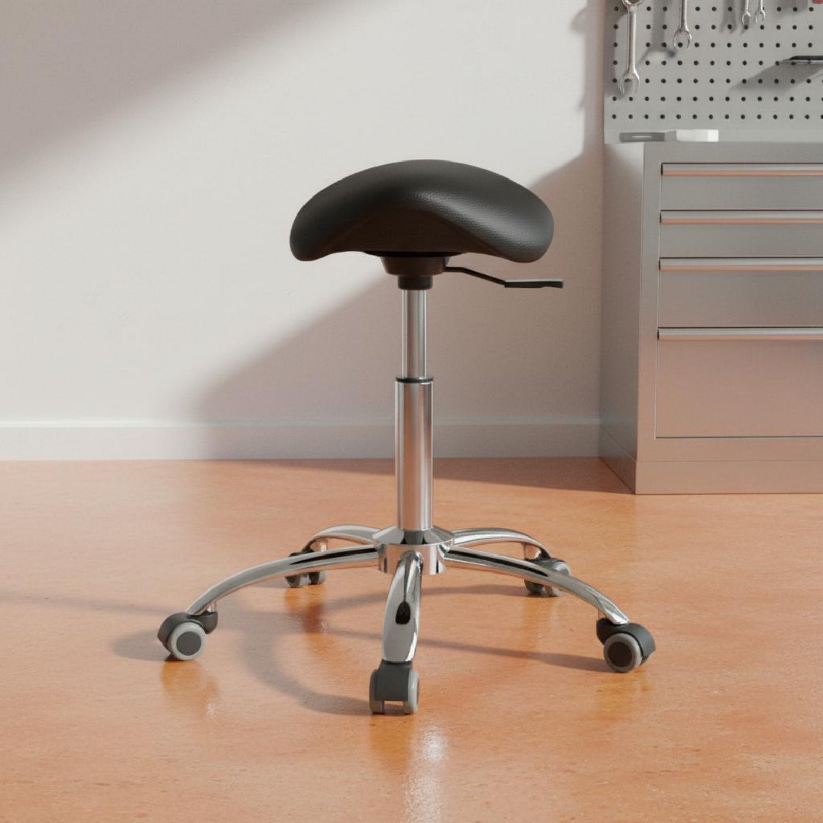 Swivel Saddle Stool Heavy Duty - مراجعة Ergonomic Office Chair وسعره