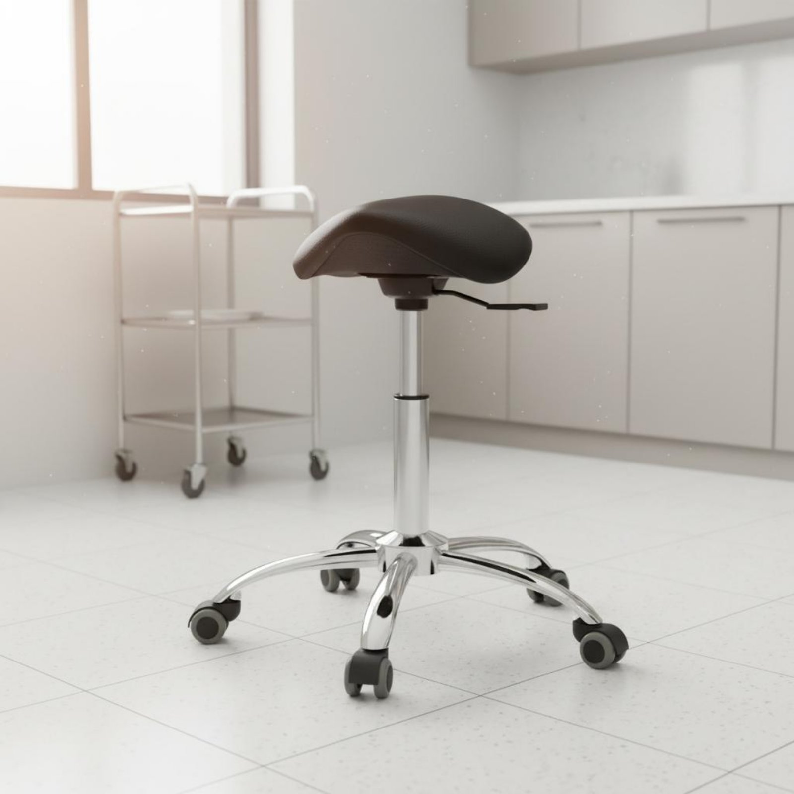 Swivel Saddle Stool Heavy Duty - مراجعة Ergonomic Office Chair وسعره