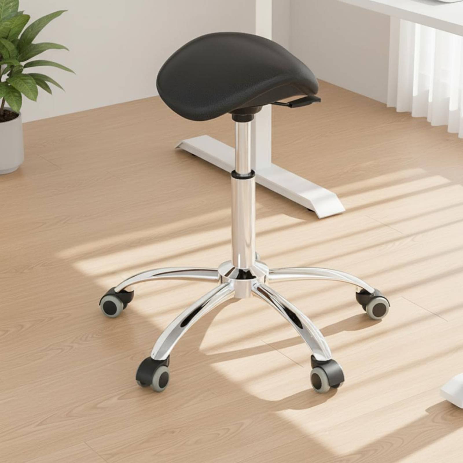 Swivel Saddle Stool Heavy Duty - مراجعة Ergonomic Office Chair وسعره
