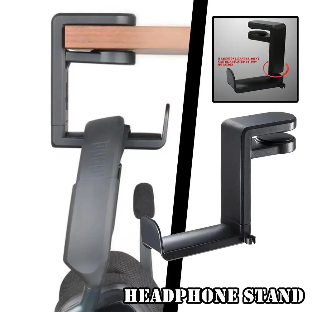 Rotatable Headphone Holder Uni - مراجعة Home Office Headset وسعره