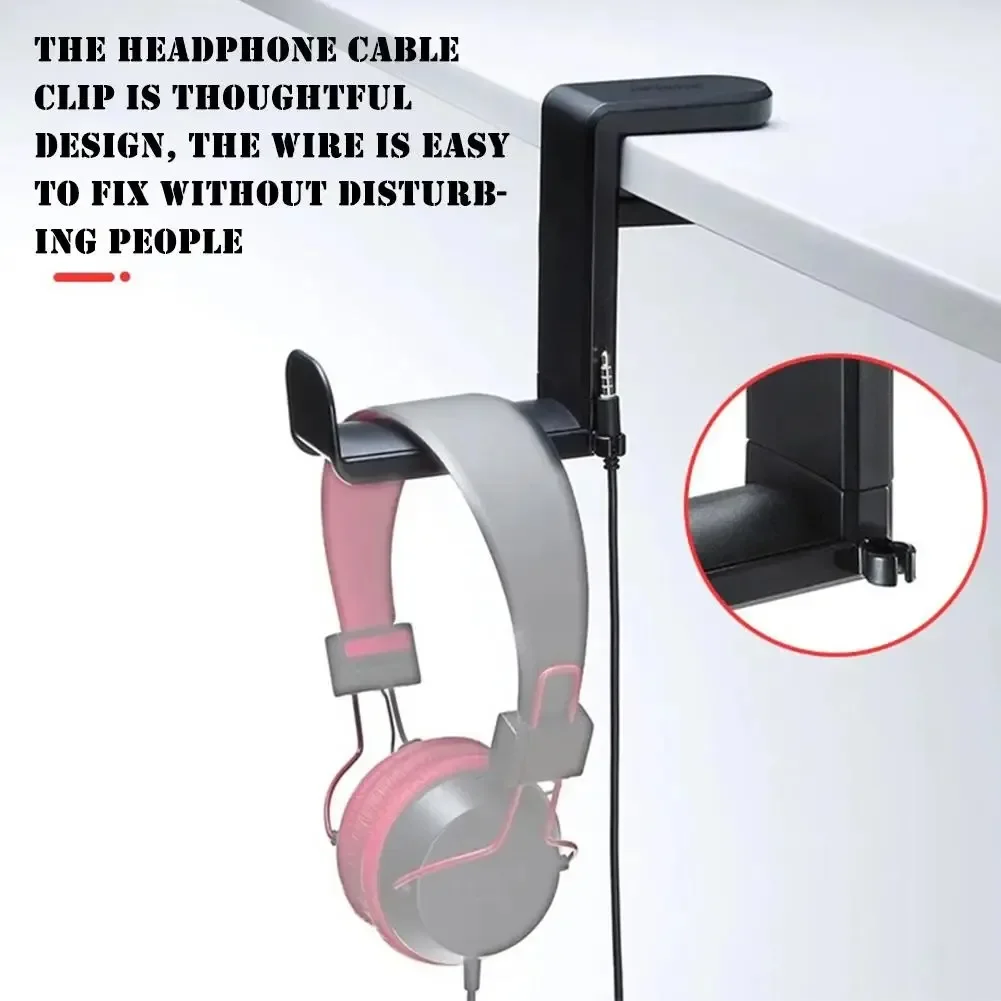 Rotatable Headphone Holder Uni - مراجعة Home Office Headset وسعره