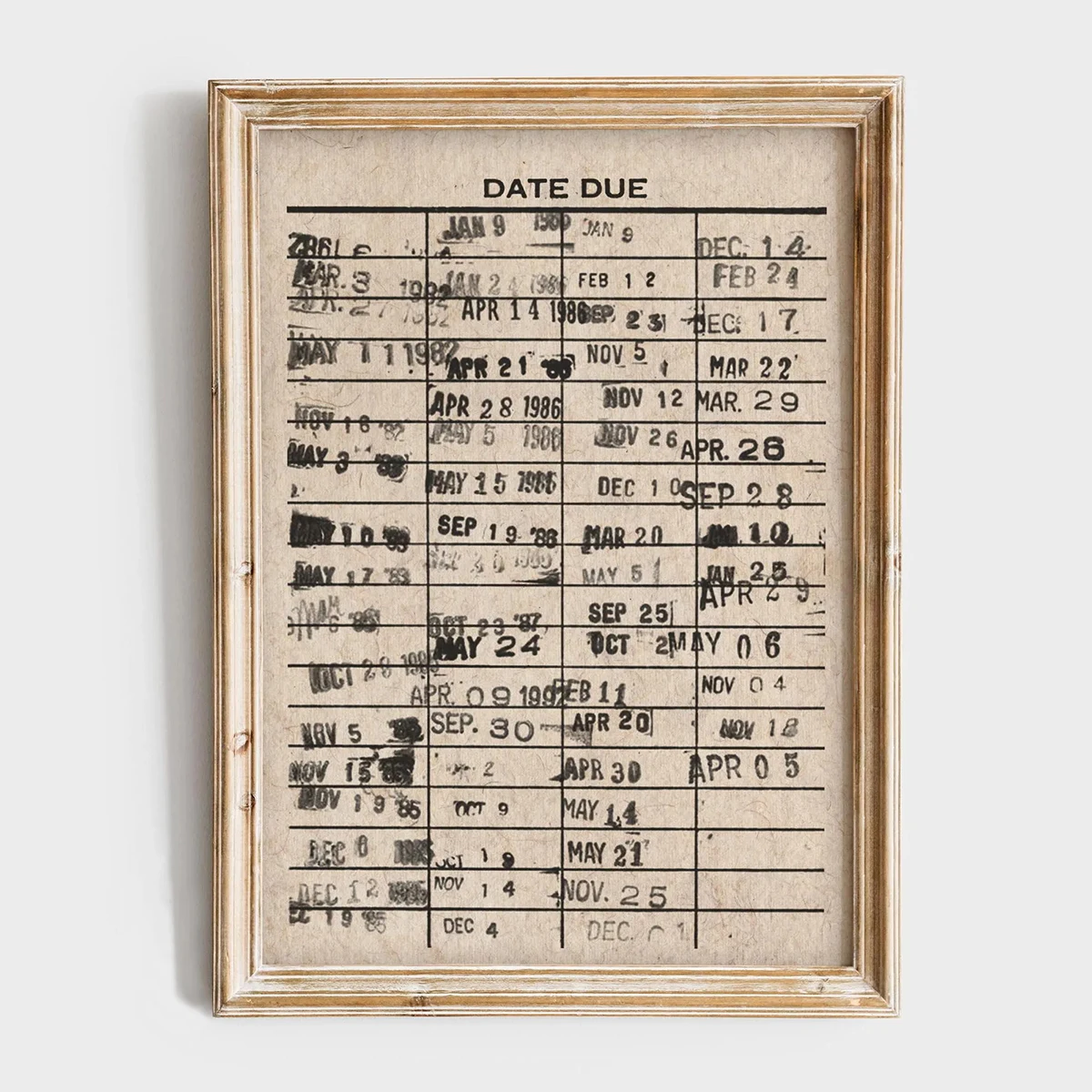 Antique Library Card Canvas Pr - مراجعة Home Office With Library وسعره