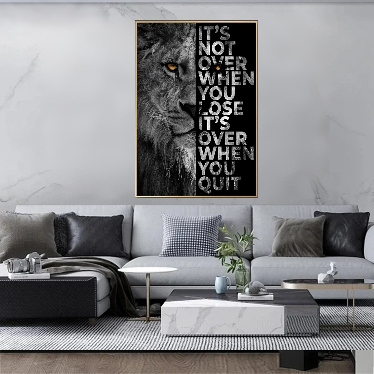 Industrial Style Motivational  - مراجعة Home Office Industrial Style وسعره