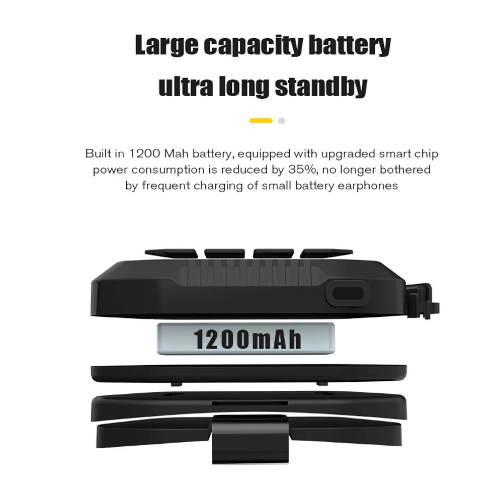 1200mAh Motorcycle Helmet Wire - مراجعة Home Office Headset وسعره
