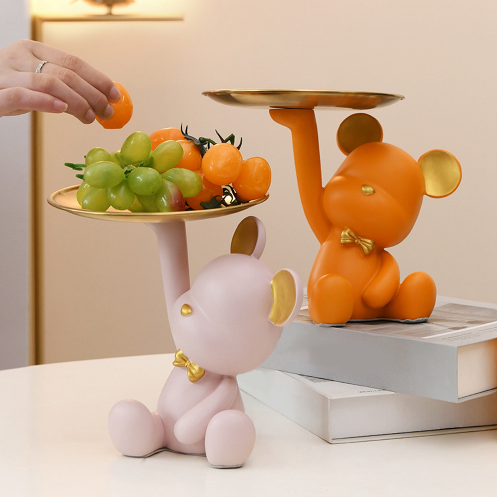 Creative Resin Bear Figurine C - مراجعة Home Office Call Center وسعره