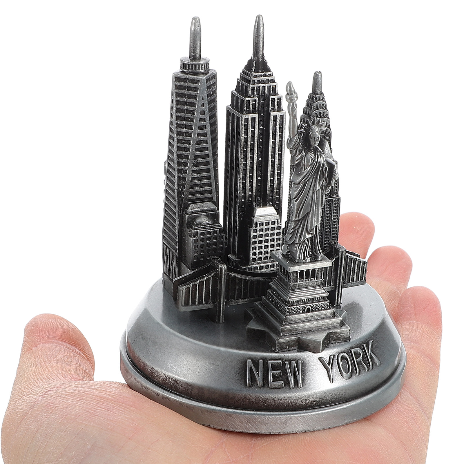 Metal New York Landmarks Sculp - مراجعة Home Office York وسعره