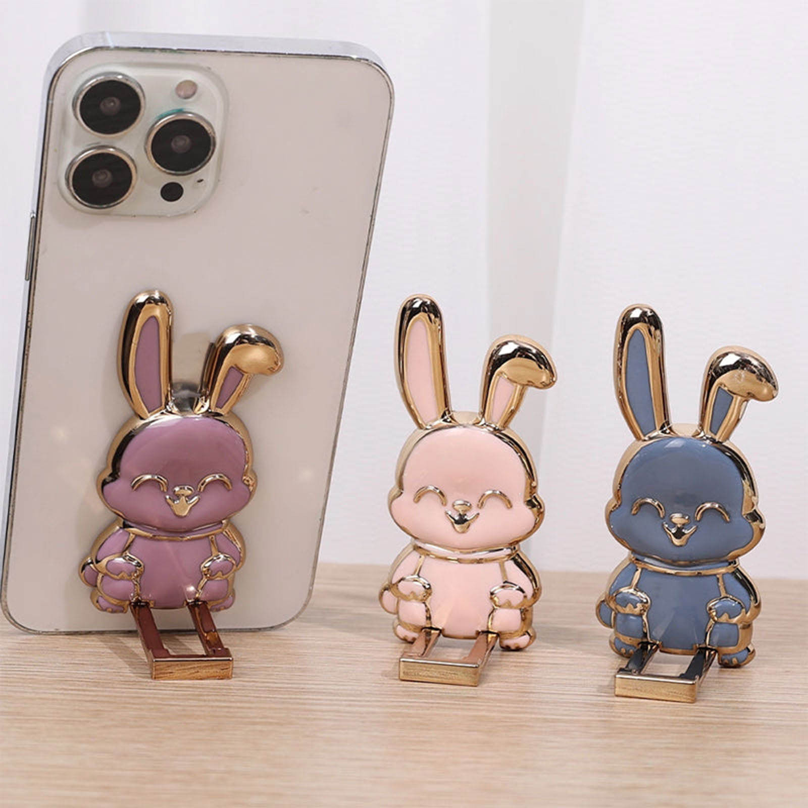 ‌Foldable Bunny Phone Stand Un - مراجعة Home Office Call Center وسعره
