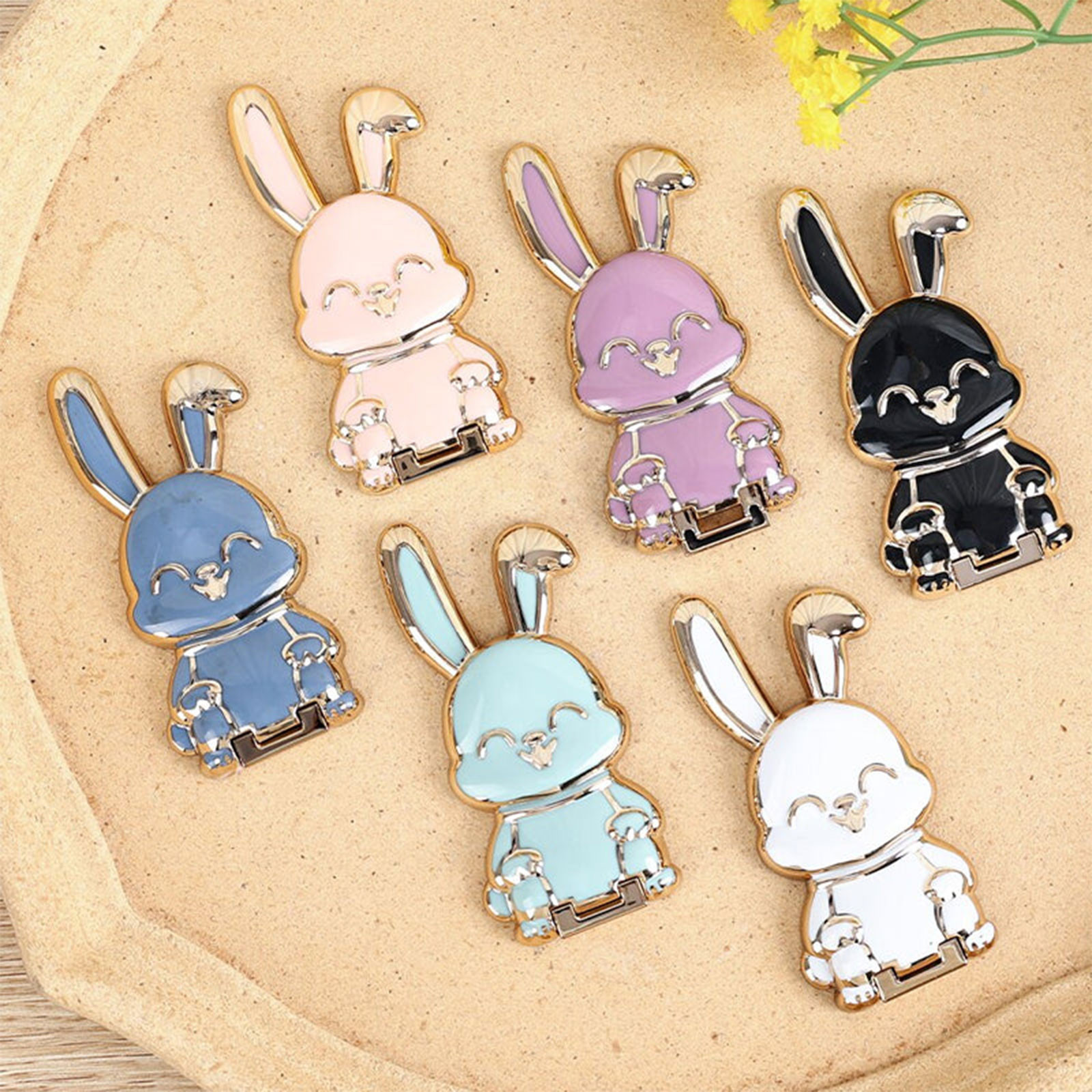 ‌Foldable Bunny Phone Stand Un - مراجعة Home Office Call Center وسعره