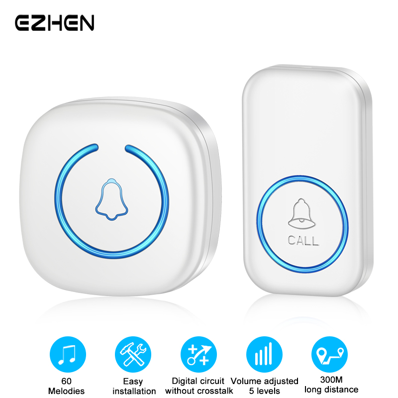 EZHEN Smart Wireless Doorbell  - مراجعة Home Office Call Center وسعره
