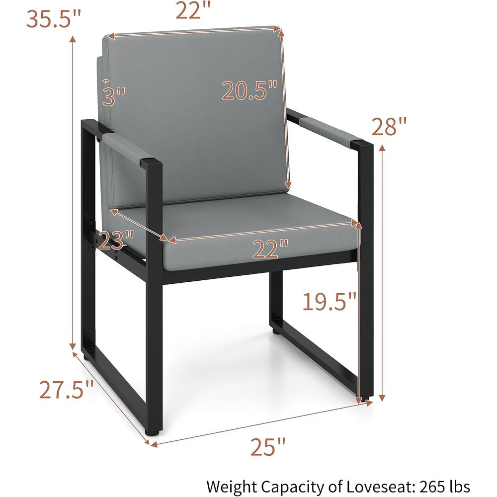 Industrial Style Leatherette A - مراجعة Home Office Industrial Style وسعره