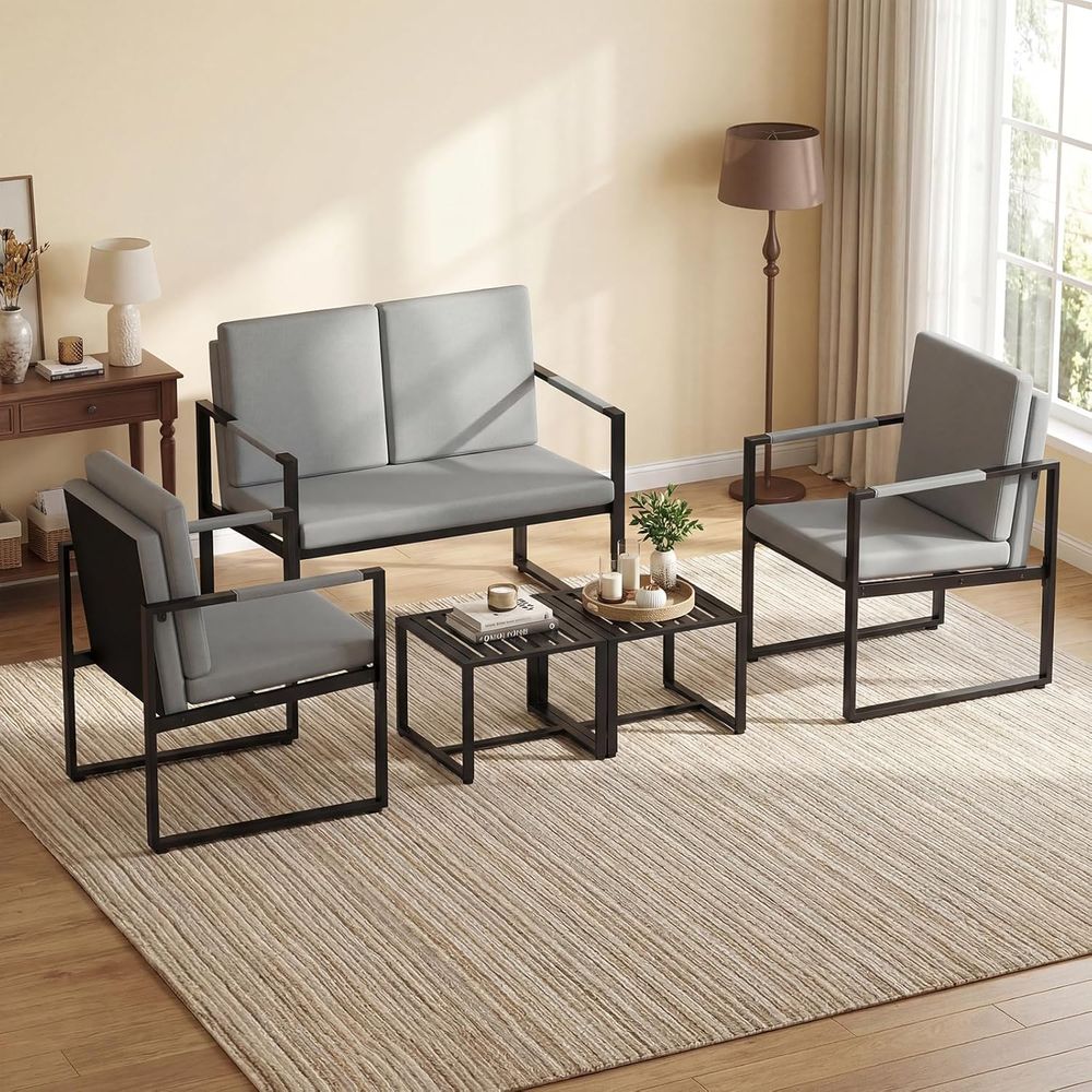 Industrial Style Leatherette A - مراجعة Home Office Industrial Style وسعره
