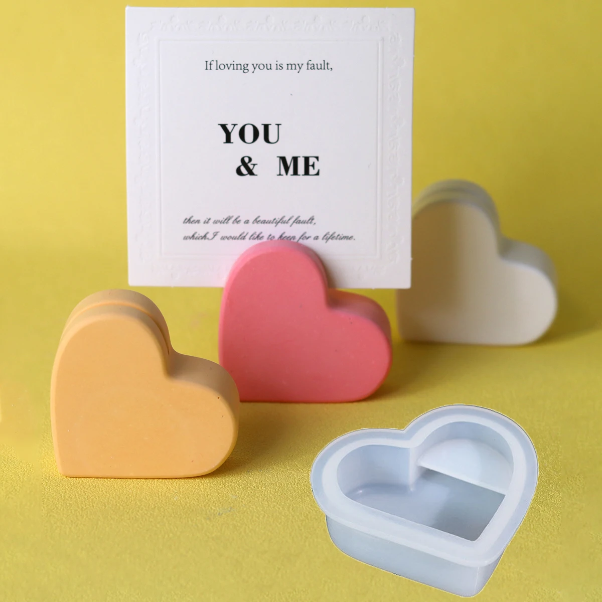 DIY Love Business Card Holder  - مراجعة Home Office Gear وسعره