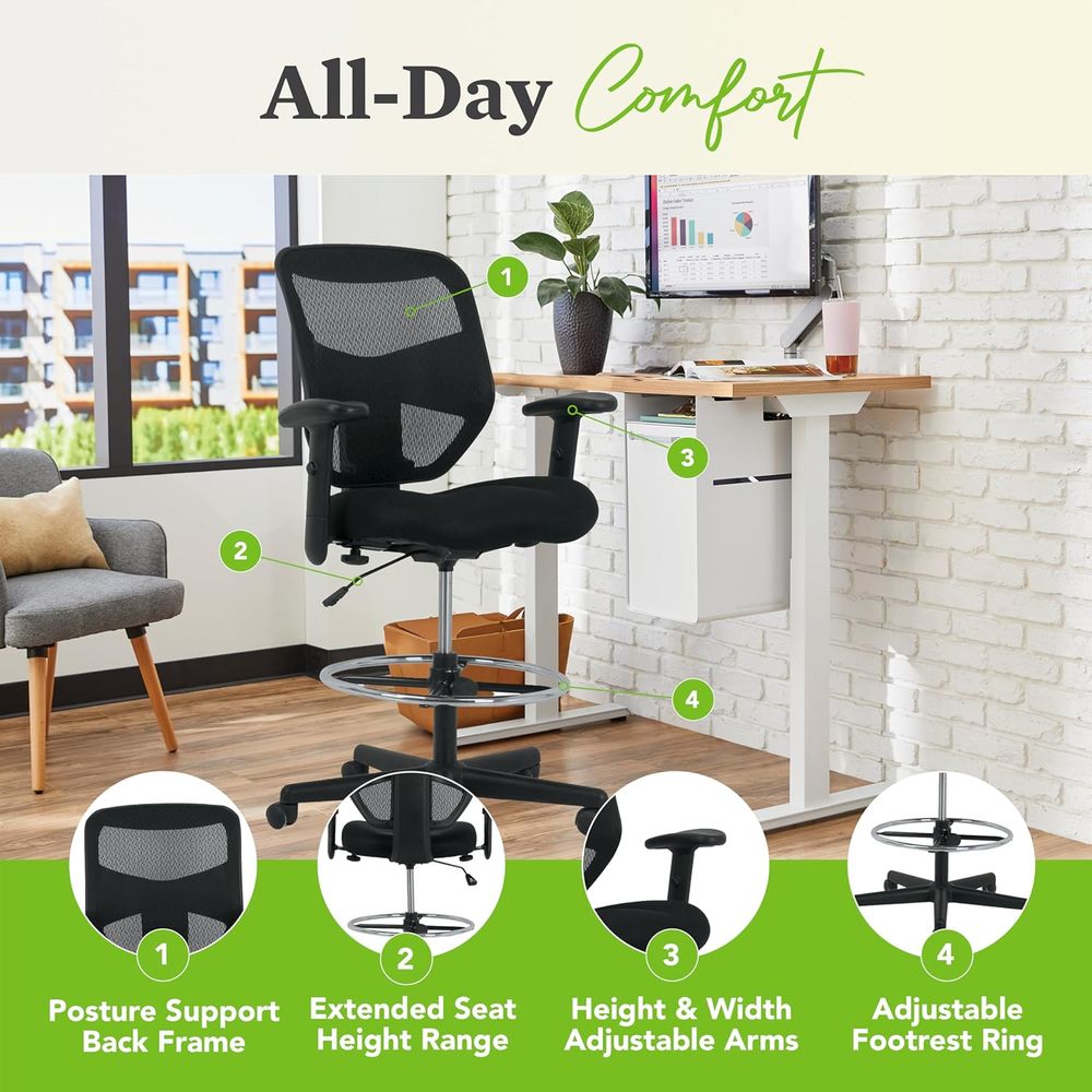 Ergonomic Mesh Standing Office - مراجعة Free Home Office وسعره