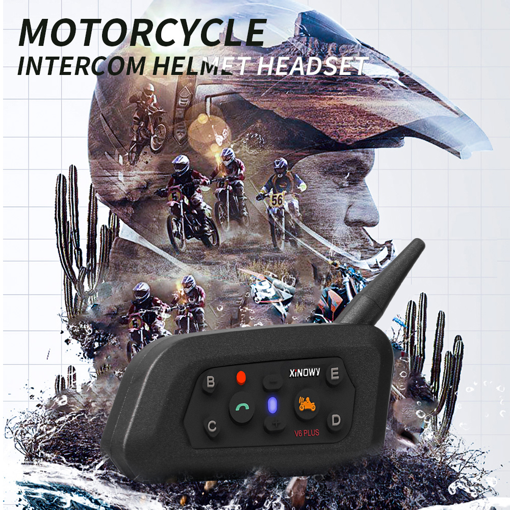 V6 Plus Motorcycle Helmet Inte - مراجعة Home Office Headset وسعره