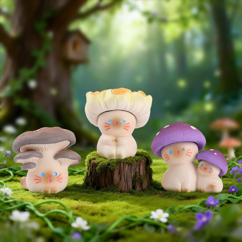 New Mushroom Cat Blind Box Fan - مراجعة Home Office Jobs وسعره