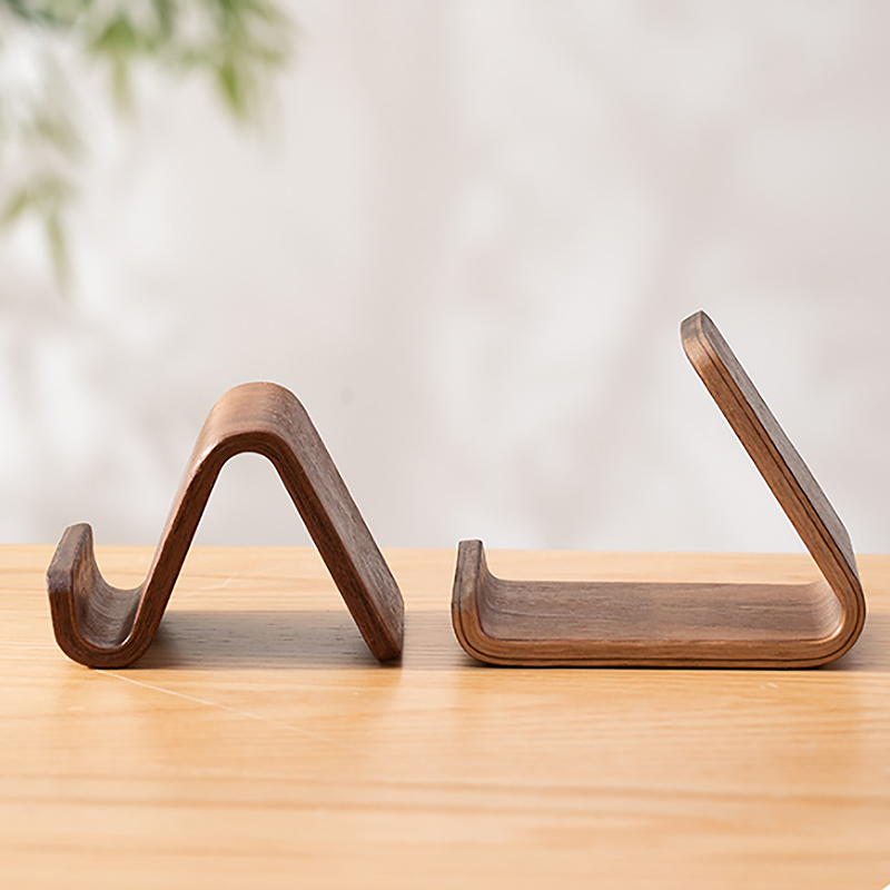 【C】Simple Wooden Phone Holder  - مراجعة Home Office Call Center وسعره