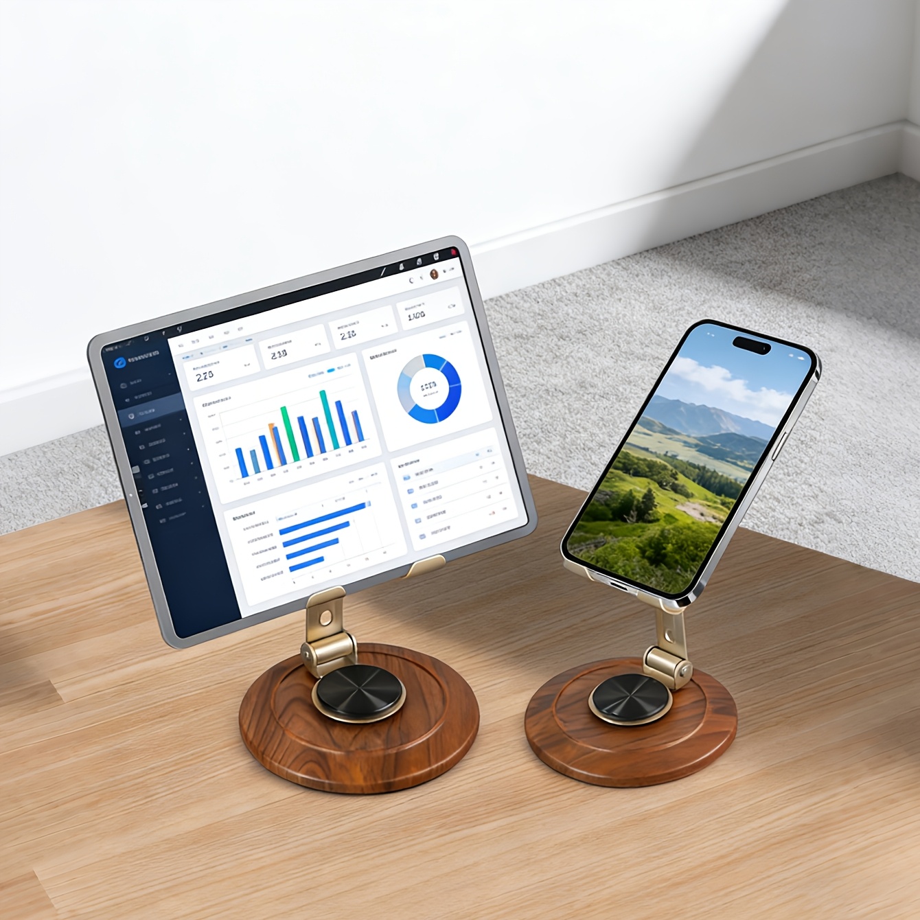 Universal Phone Tablet Stand H - مراجعة Home Office Call Center وسعره